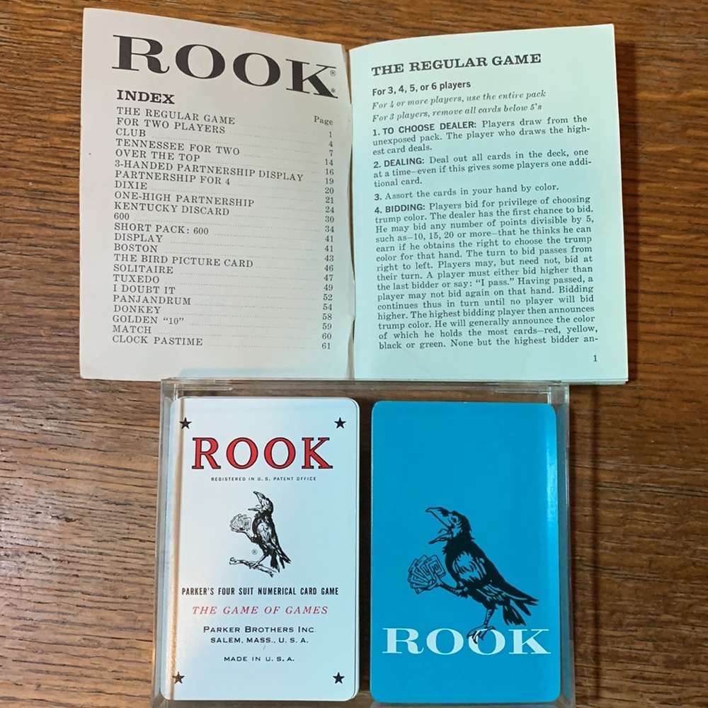 1963 Edition Rook Card Game Set Vintage - Picture 2 of 4